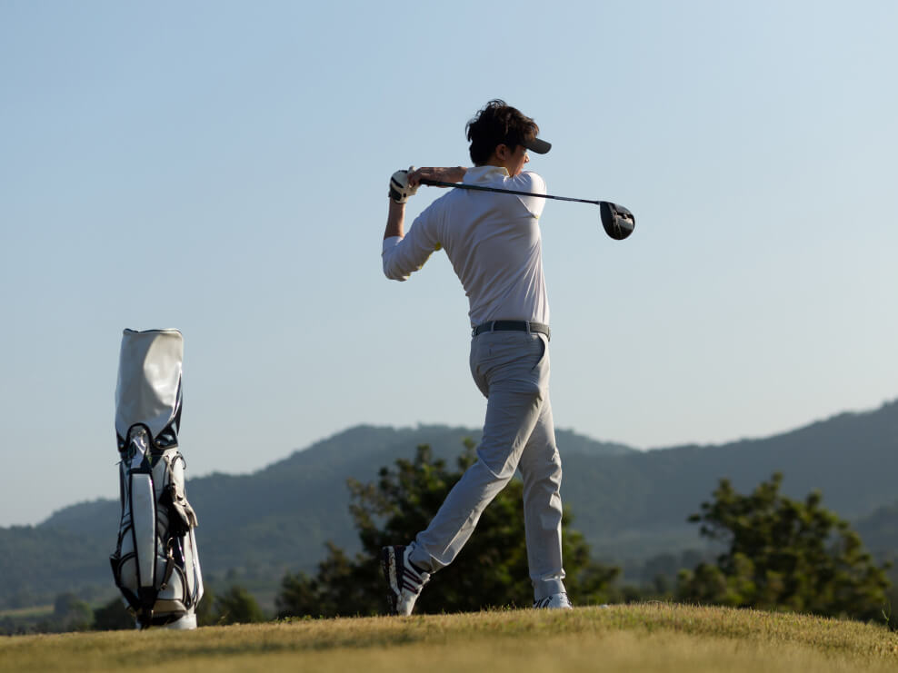 AN EXCLUSIVE TEE OFF